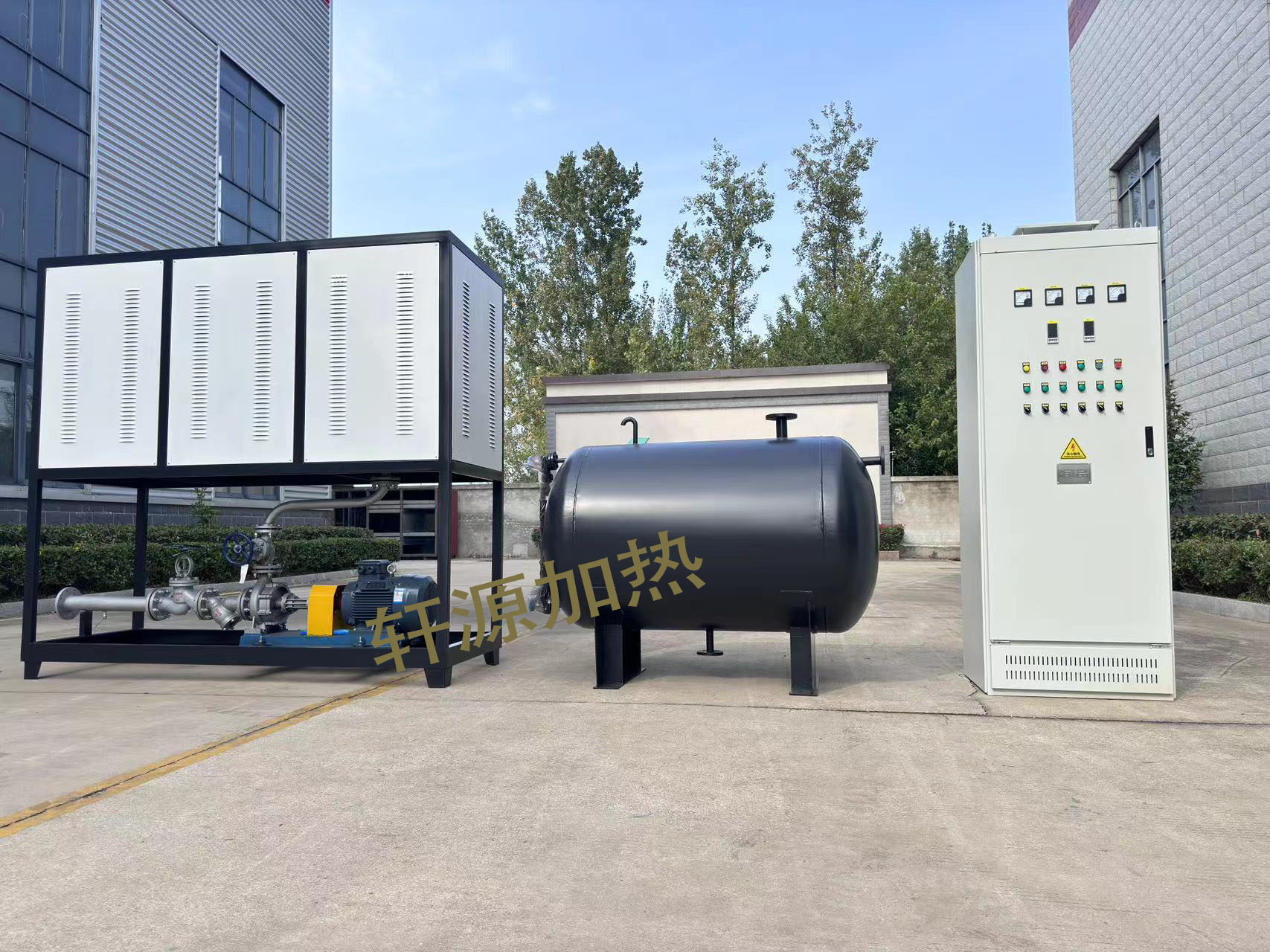 560KW導(dǎo)熱油爐